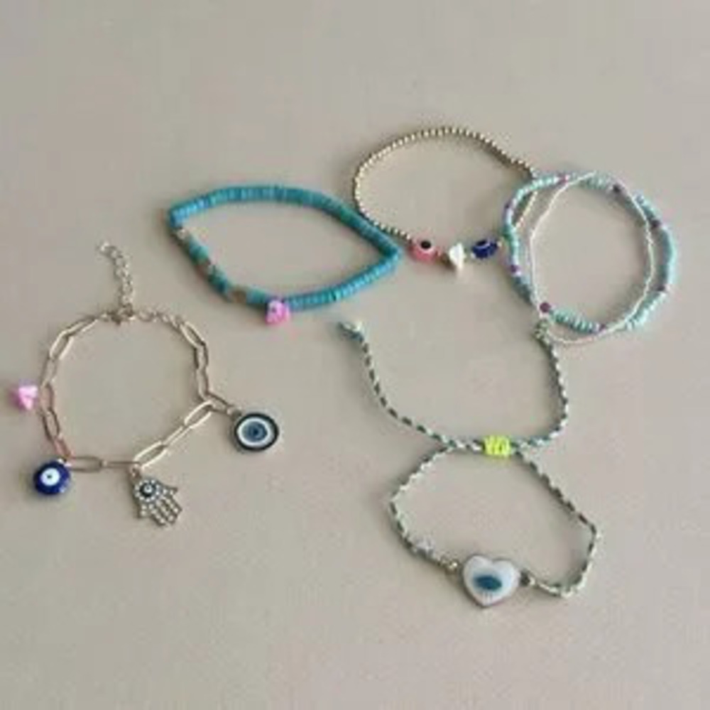 Evil Eye?Anklet Set N1928